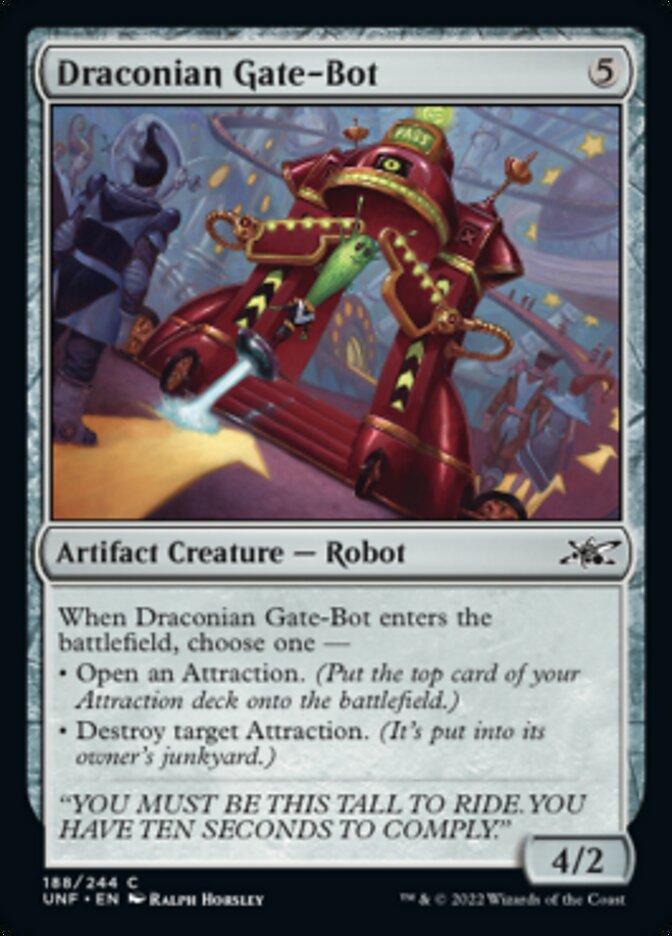 Draconian Gate-Bot [Unfinity] | Card Citadel