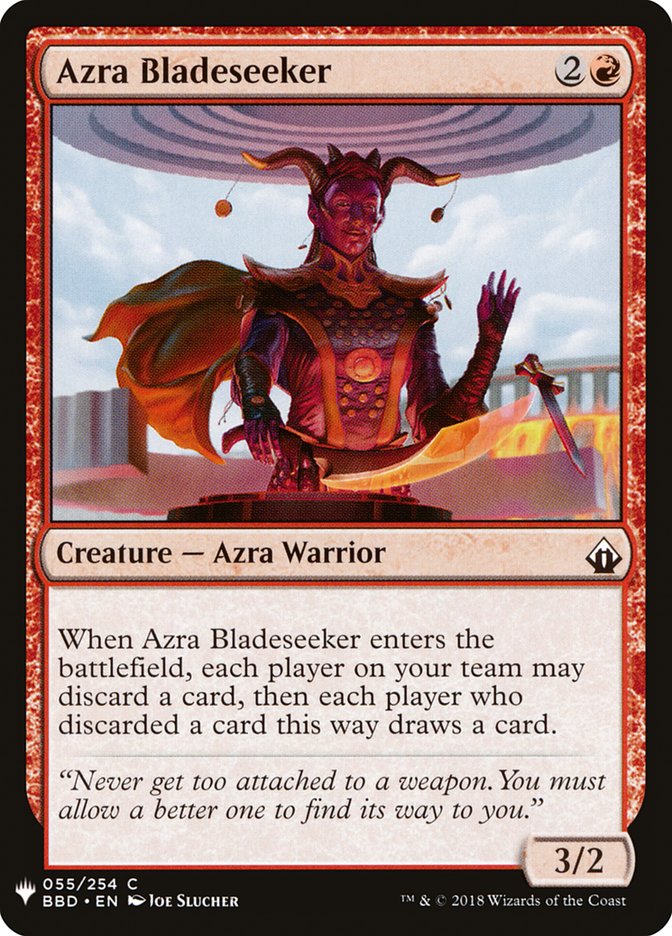 Azra Bladeseeker [Mystery Booster] | Card Citadel