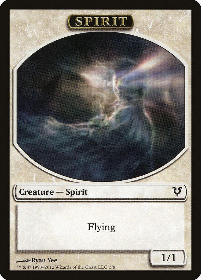 Spirit Token (3/8) [Avacyn Restored Tokens] | Card Citadel