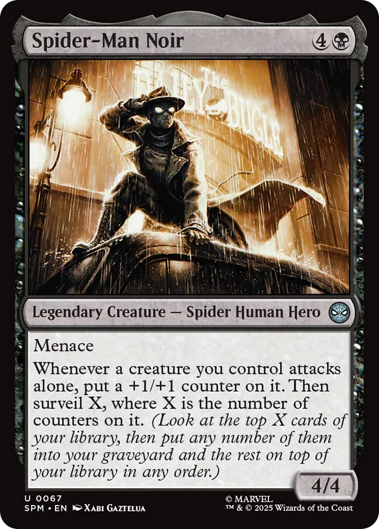 Spider-Man Noir [Marvel's Spider-Man] | Card Citadel