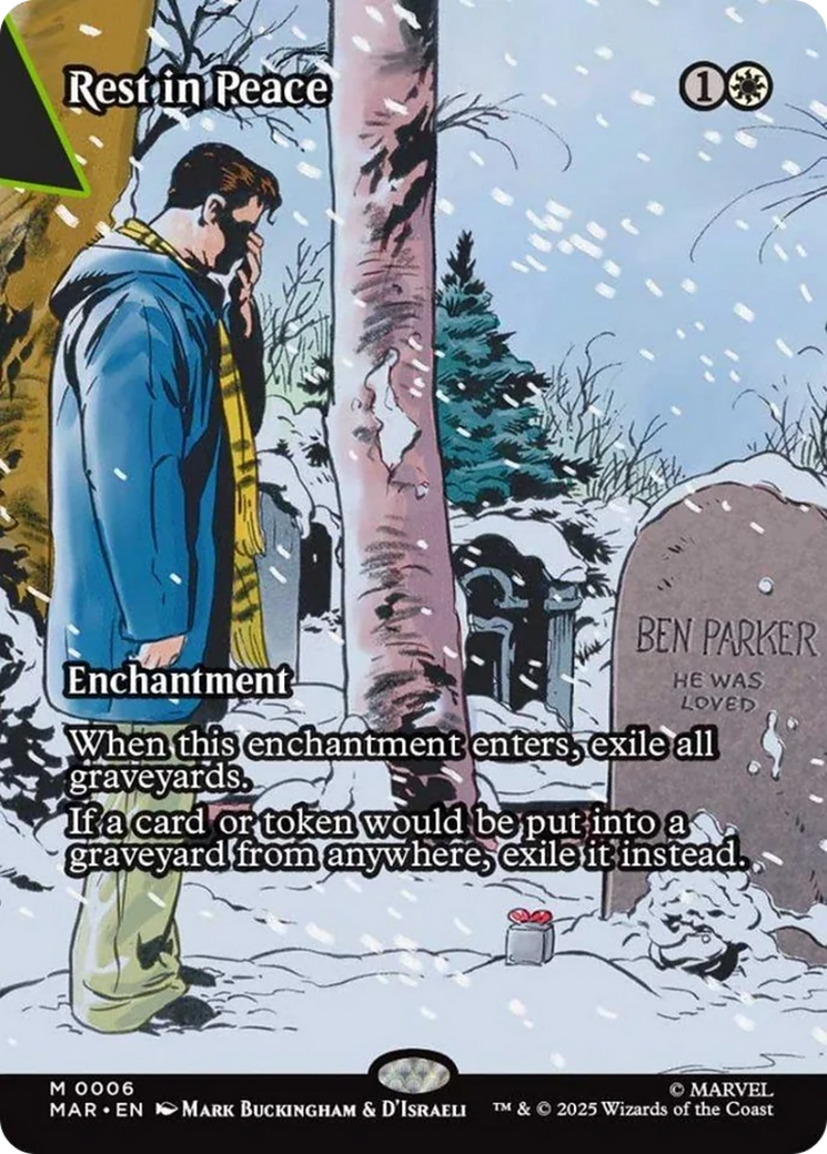 Rest in Peace (Borderless) [Marvel's Spider-Man: Eternal-Legal] | Card Citadel