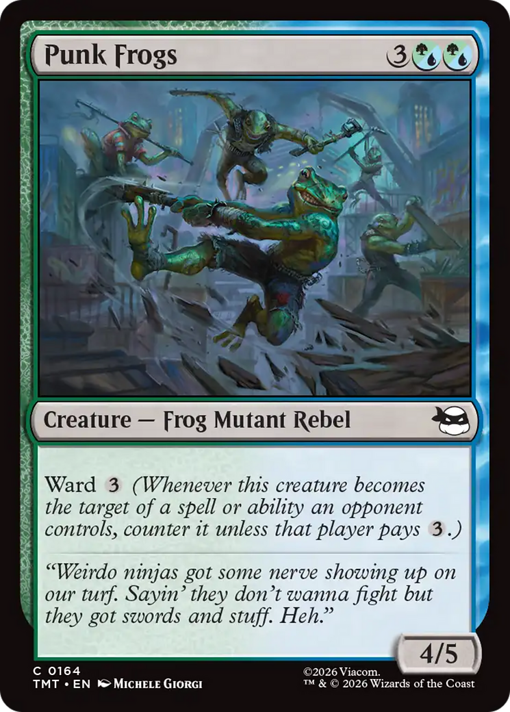 Punk Frogs [Teenage Mutant Ninja Turtles] | Card Citadel