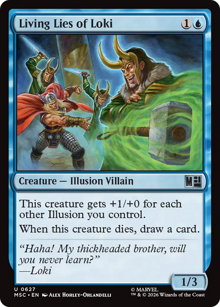 Living Lies of Loki [Marvel Super Heroes Commander] | Card Citadel