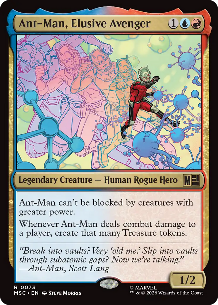Ant-Man, Elusive Avenger (Surge Foil) [Marvel Super Heroes Commander] | Card Citadel