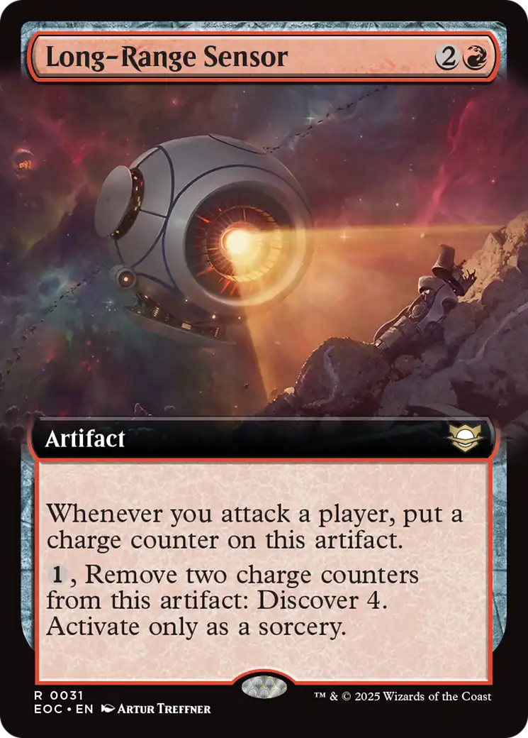 Long-Range Sensor (Extended Art) [Edge of Eternities Commander] | Card Citadel