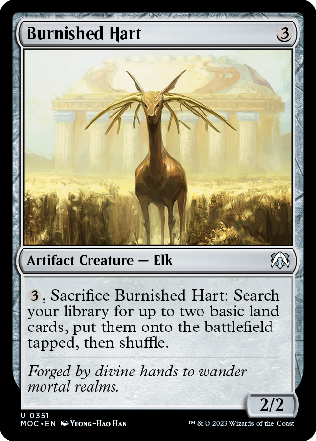Burnished Hart [March of the Machine Commander] | Card Citadel