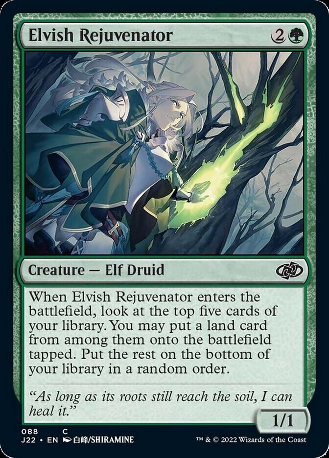 Elvish Rejuvenator [Jumpstart 2022] | Card Citadel