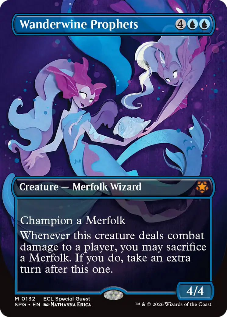Wanderwine Prophets (Borderless) [Lorwyn Eclipsed Special Guests] | Card Citadel