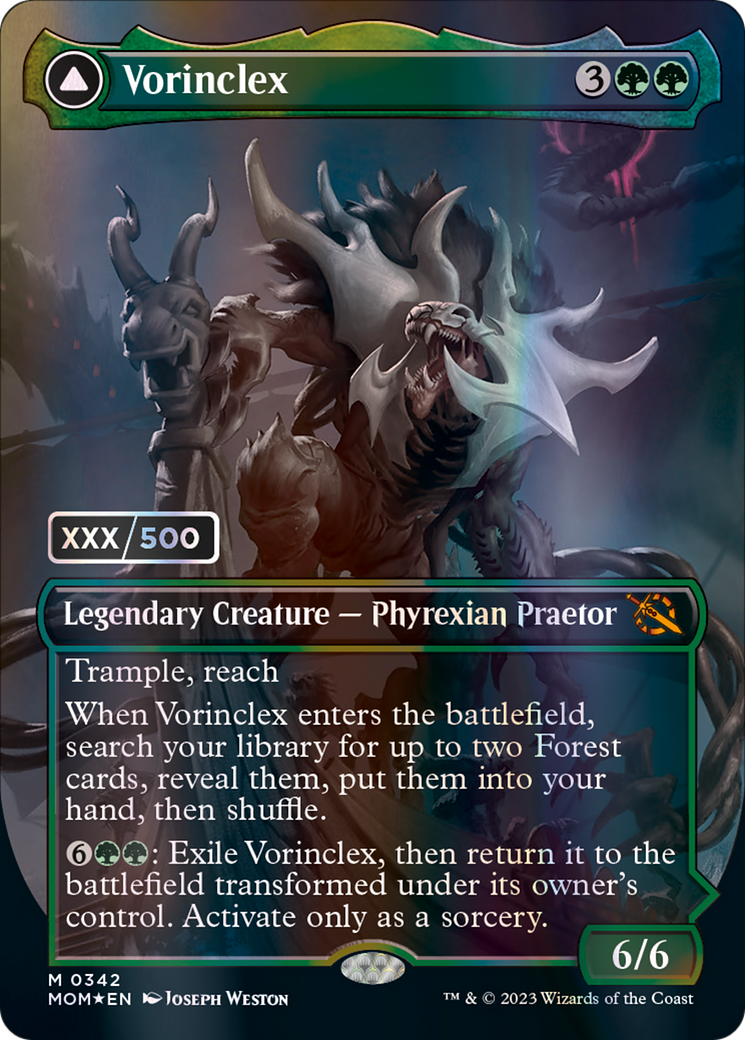 Vorinclex // The Grand Evolution (Serialized) [March of the Machine] | Card Citadel