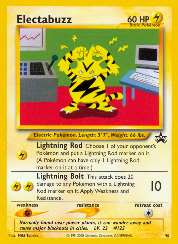 Electabuzz (46) [Wizards of the Coast: Black Star Promos] | Card Citadel