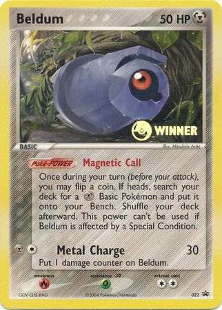 Beldum (022) (Winner Promo) [League & Championship Cards] | Card Citadel