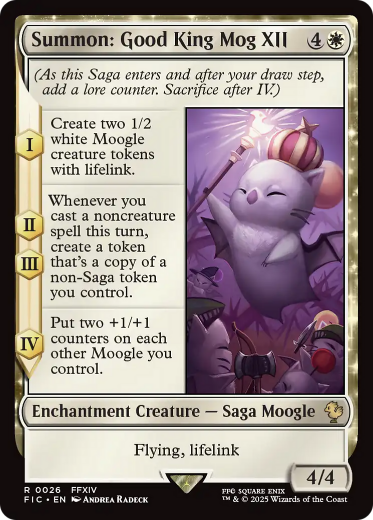 Summon: Good King Mog XII [FINAL FANTASY Commander] | Card Citadel