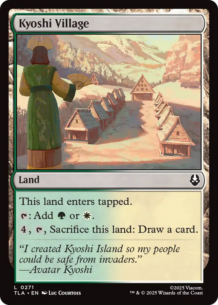 Kyoshi Village [Avatar: The Last Airbender] | Card Citadel