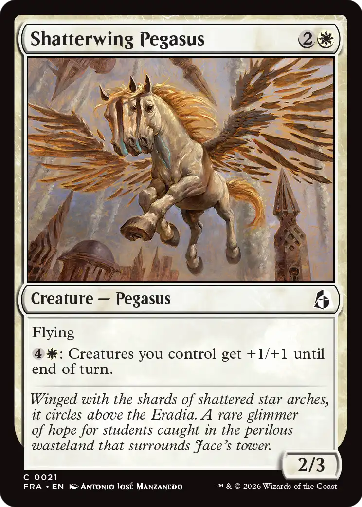 Shatterwing Pegasus [Reality Fracture] | Card Citadel