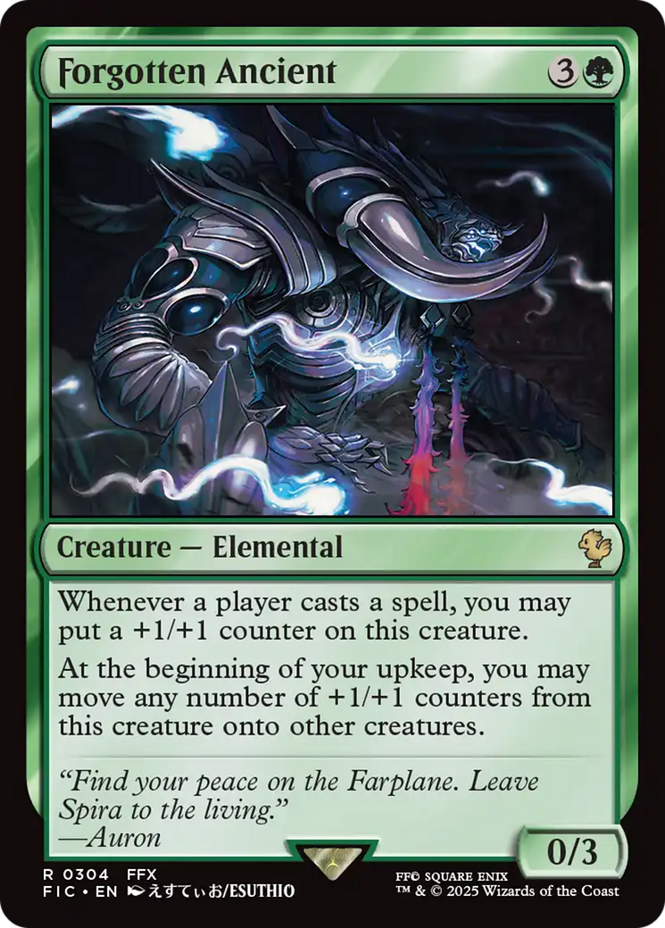 Forgotten Ancient [FINAL FANTASY Commander] | Card Citadel