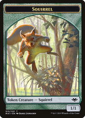 Zombie (007) // Squirrel (015) Double-Sided Token [Modern Horizons Tokens] | Card Citadel