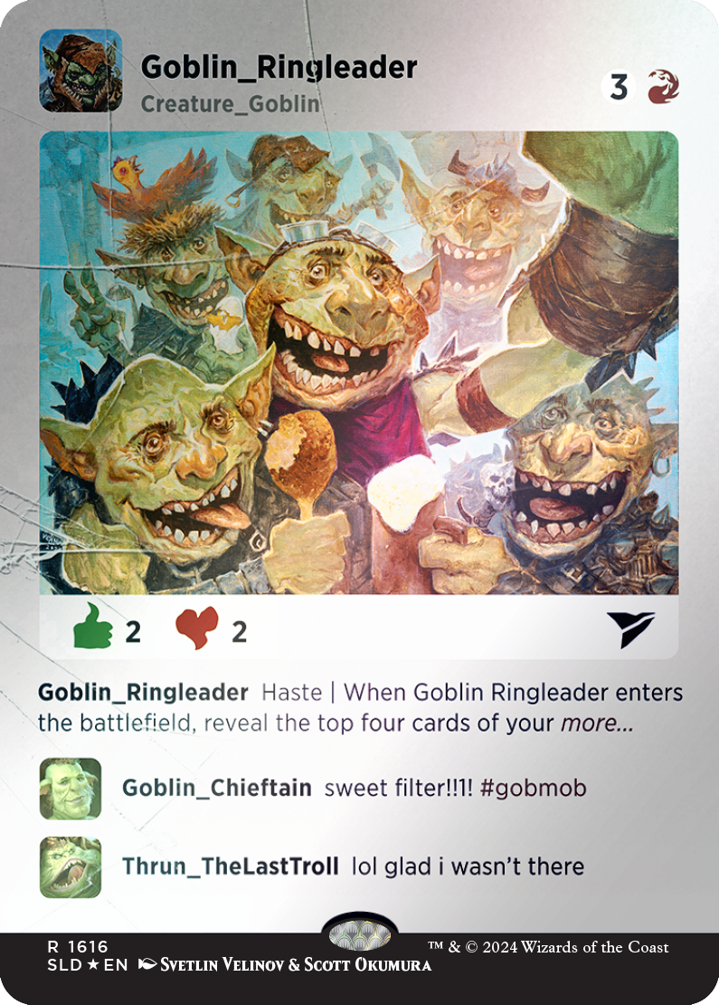 Goblin Ringleader (Rainbow Foil) [Secret Lair Drop Series] | Card Citadel