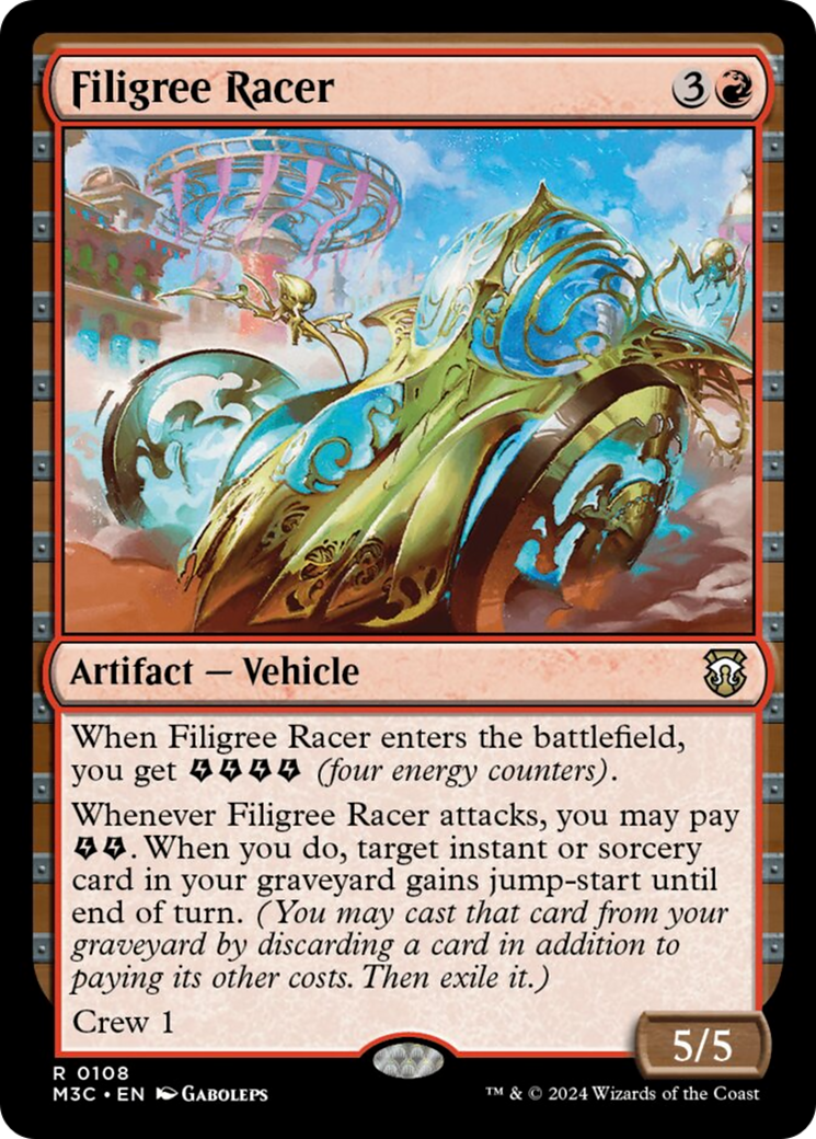 Filigree Racer [Modern Horizons 3 Commander] | Card Citadel