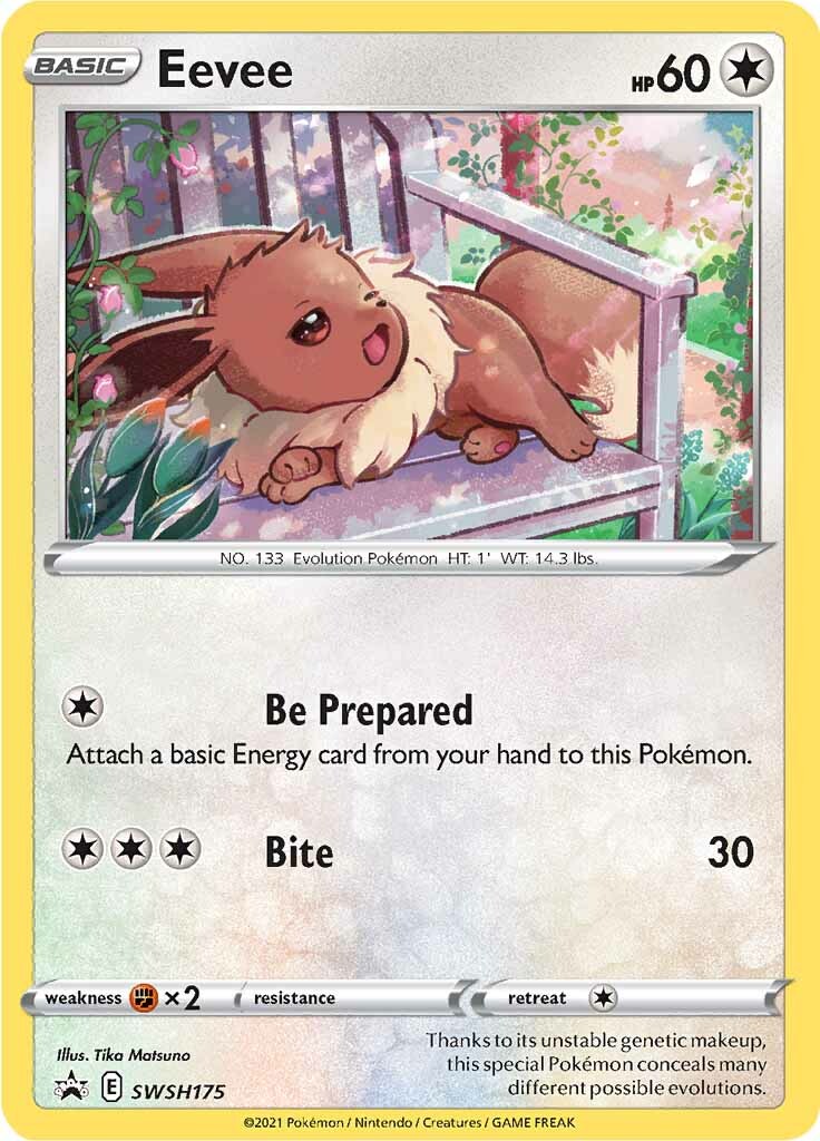 Eevee (SWSH175) [Sword & Shield: Black Star Promos] | Card Citadel