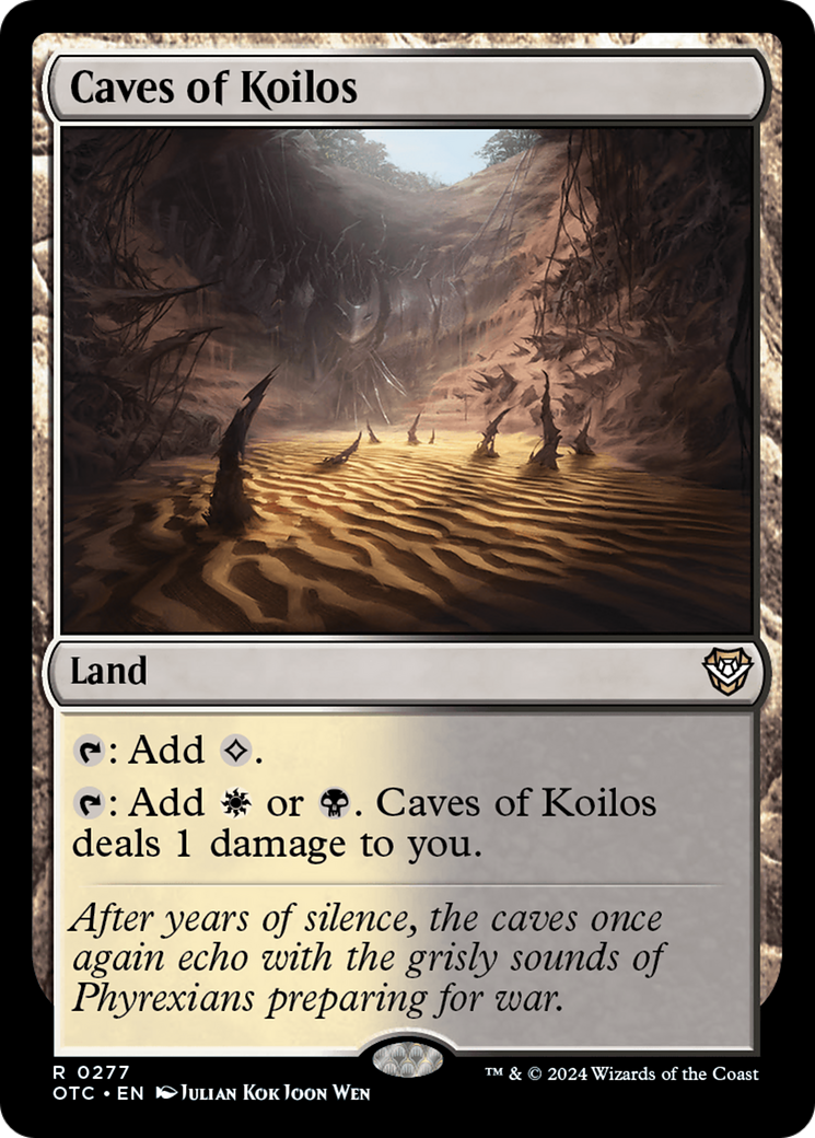 Caves of Koilos [Outlaws of Thunder Junction Commander] | Card Citadel