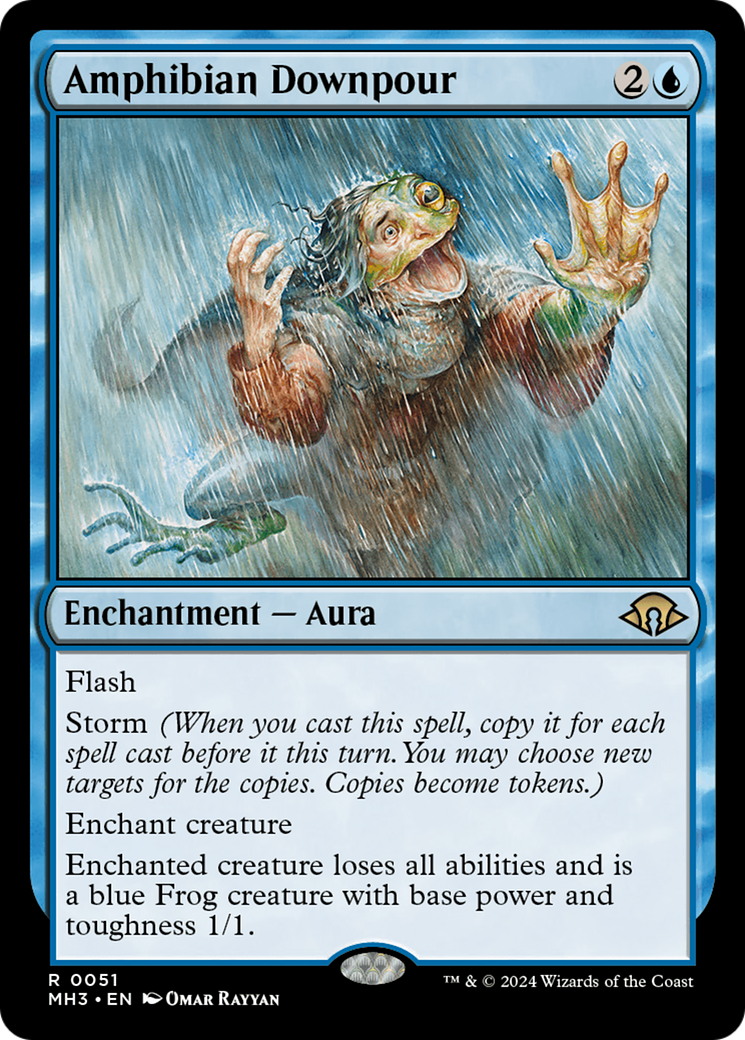 Amphibian Downpour [Modern Horizons 3] | Card Citadel