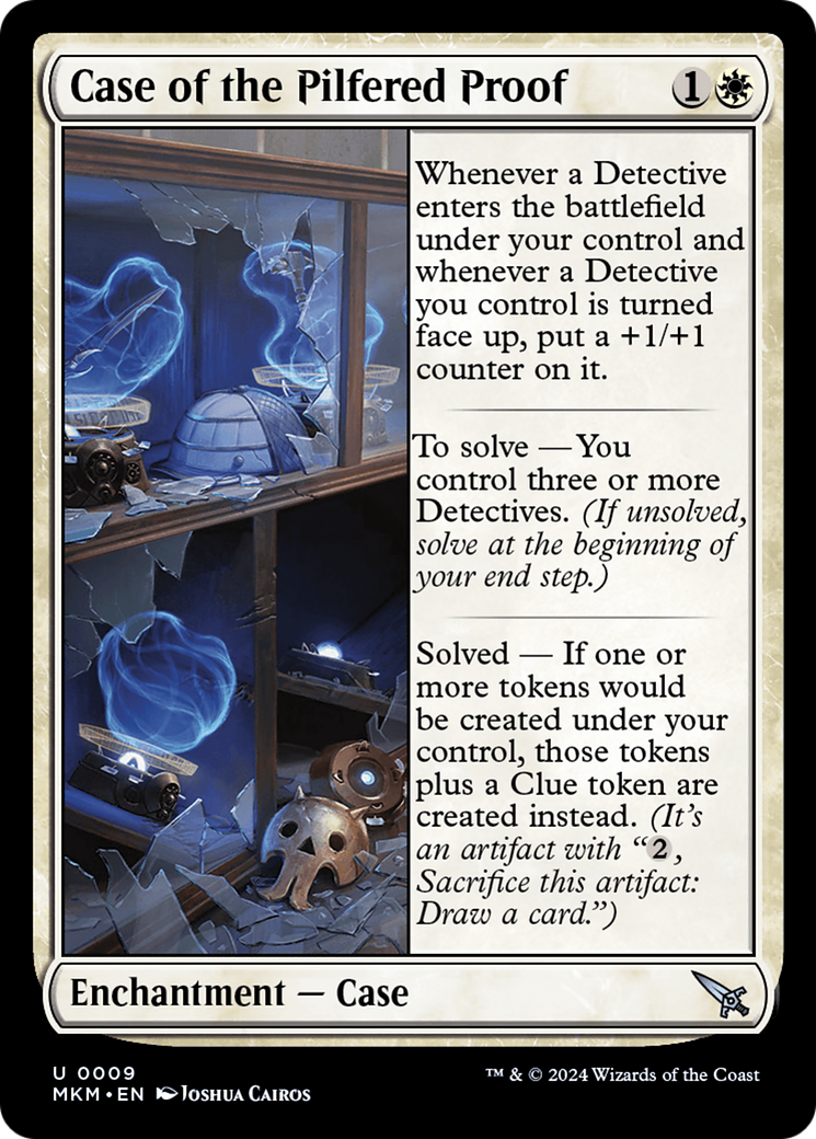 Case of the Pilfered Proof [Murders at Karlov Manor] | Card Citadel