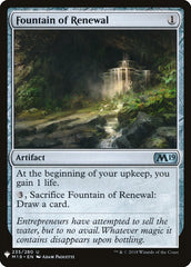 Fountain of Renewal [Mystery Booster] | Card Citadel