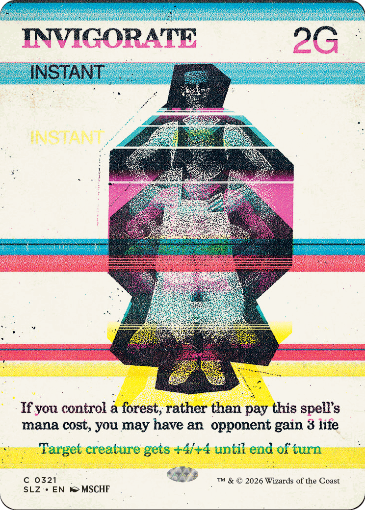 Invigorate (0321) [Secret Lair x MSCHF: The Zeta Set] | Card Citadel