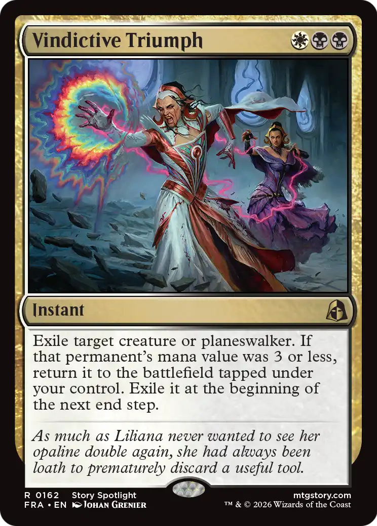 Vindictive Triumph [Reality Fracture] | Card Citadel