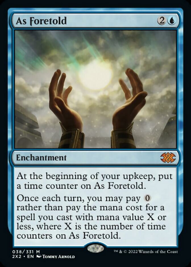 As Foretold [Double Masters 2022] | Card Citadel