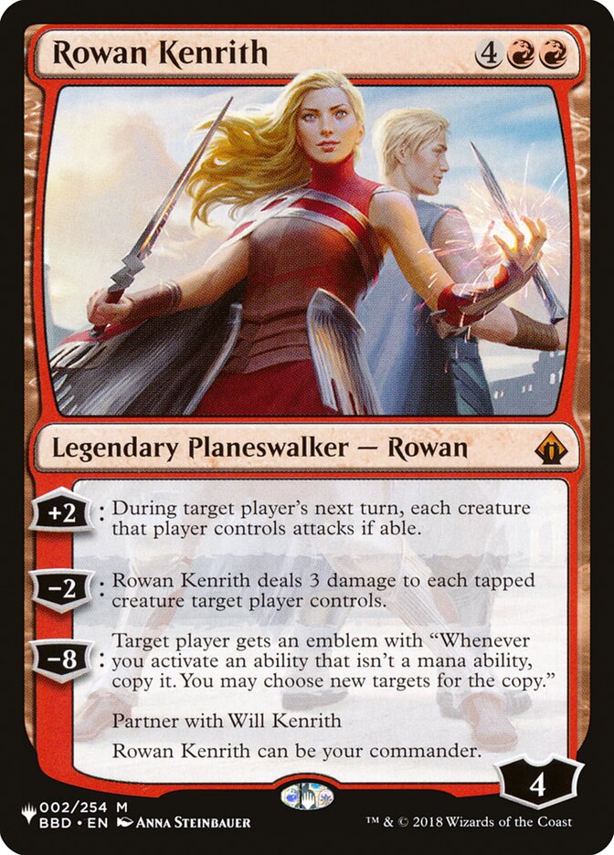 Rowan Kenrith [The List] | Card Citadel