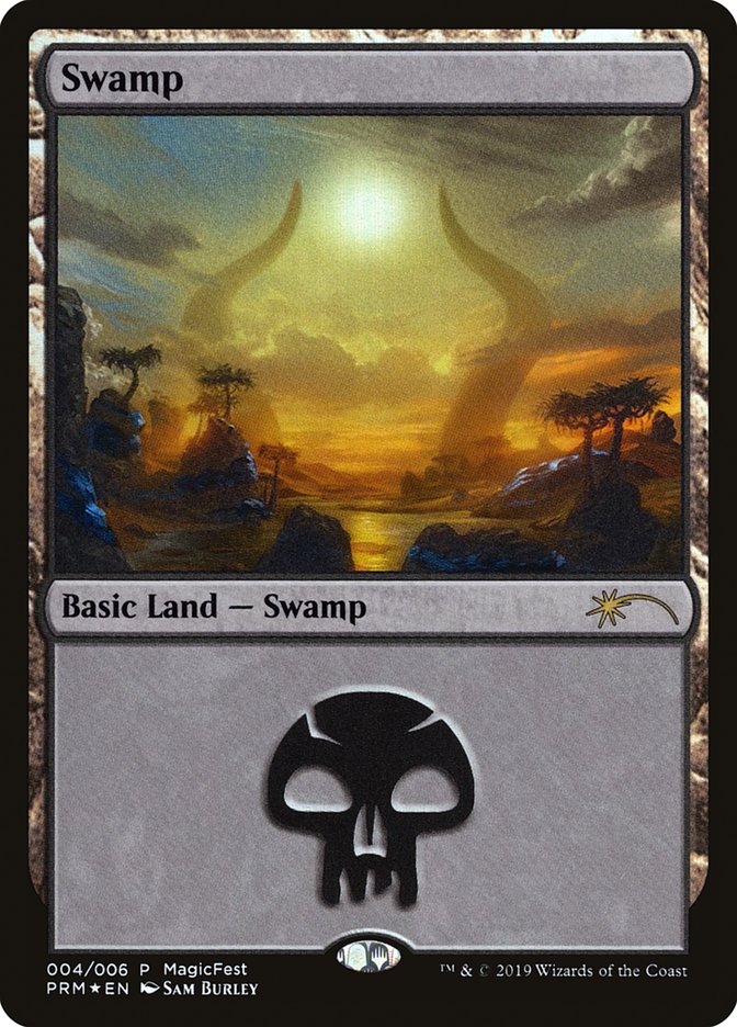 Swamp (4) [MagicFest 2019] | Card Citadel