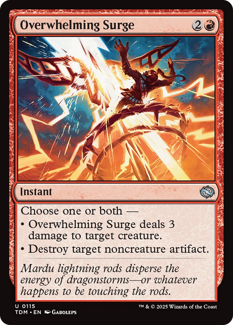 Overwhelming Surge [Tarkir: Dragonstorm] | Card Citadel
