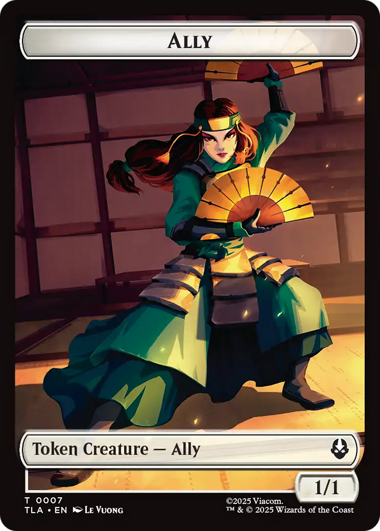 Food (0020) // Ally (0007) Double-Sided Token [Avatar: The Last Airbender Tokens] | Card Citadel