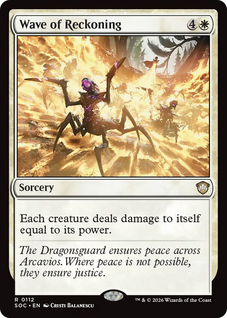 Wave of Reckoning [Secrets of Strixhaven Commander] | Card Citadel