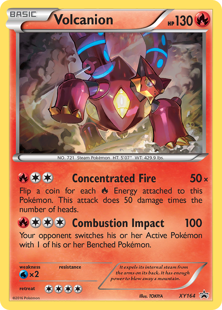 Volcanion (XY164) [XY: Black Star Promos] | Card Citadel