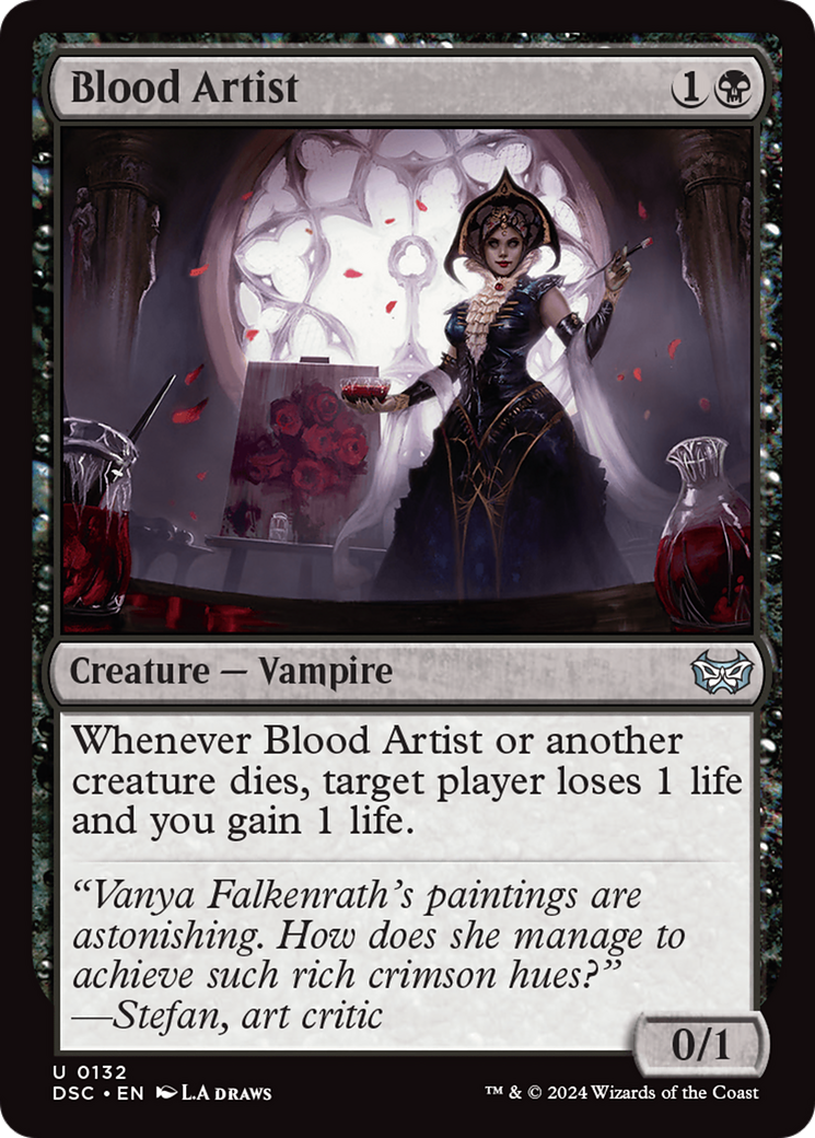 Blood Artist [Duskmourn: House of Horror Commander] | Card Citadel