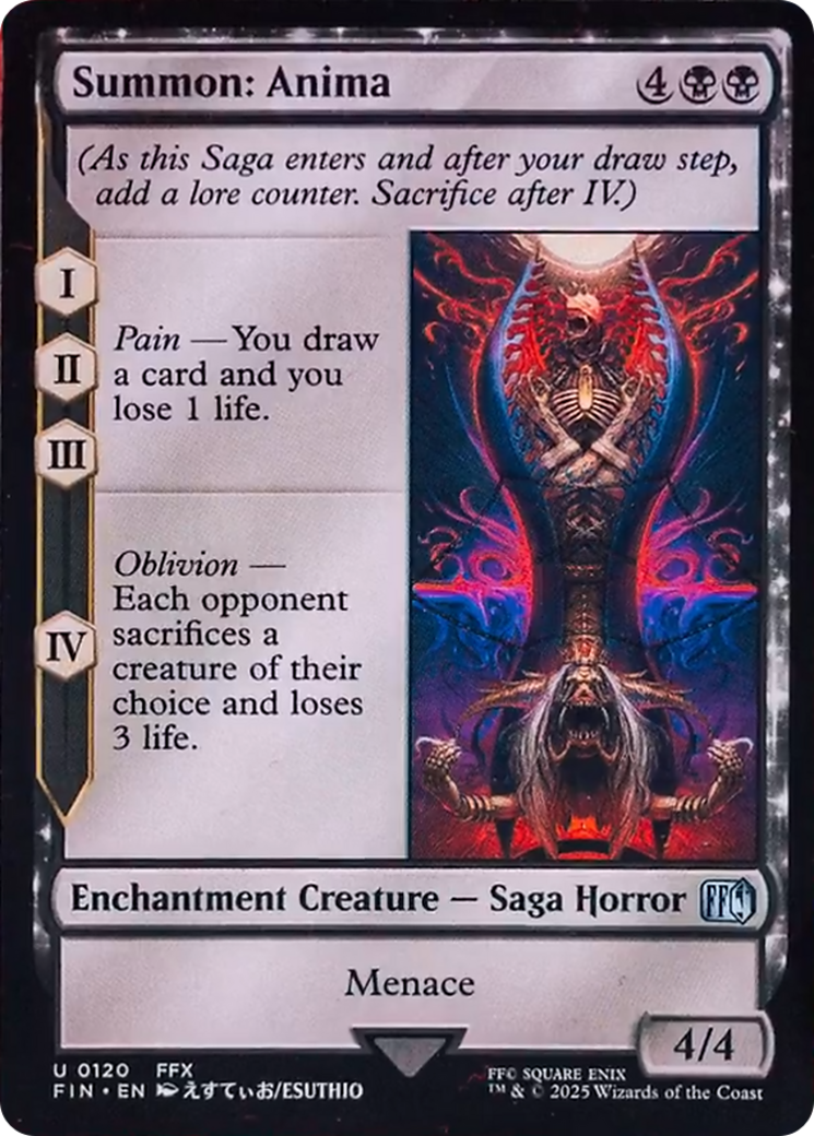 Summon: Anima [FINAL FANTASY] | Card Citadel
