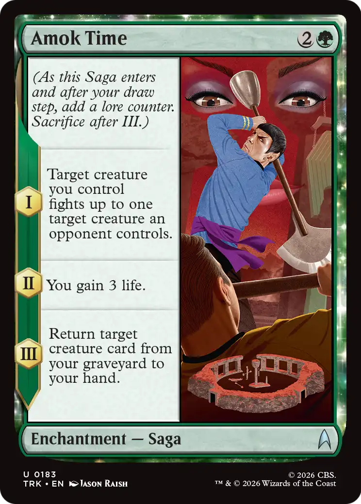 Amok Time [Star Trek] | Card Citadel