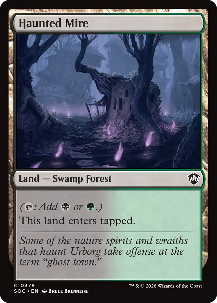 Haunted Mire [Secrets of Strixhaven Commander] | Card Citadel