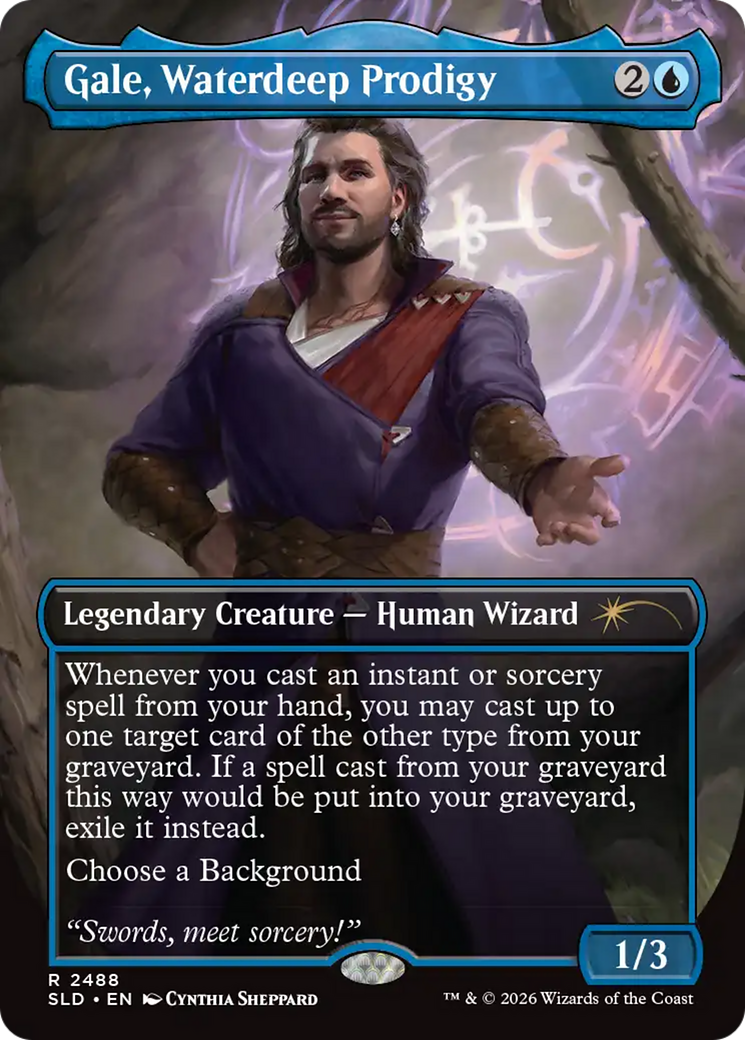 Gale, Waterdeep Prodigy [Secret Lair Drop Series] | Card Citadel