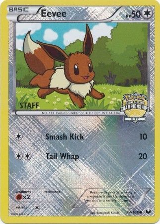 Eevee (84/108) (City Championship Staff) [League & Championship Cards] | Card Citadel