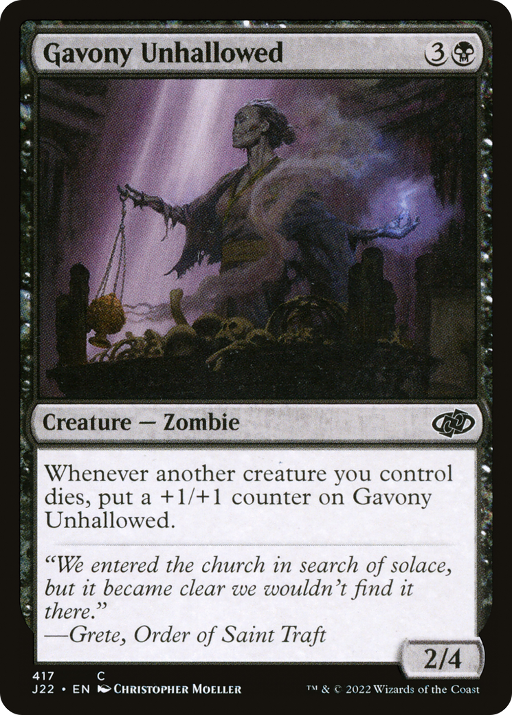 Gavony Unhallowed [Jumpstart 2022] | Card Citadel