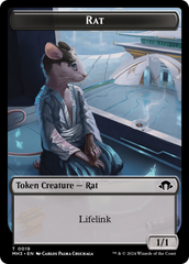 Eldrazi Spawn // Rat Double-Sided Token [Modern Horizons 3 Tokens] | Card Citadel