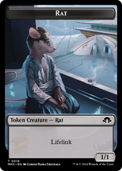 Phyrexian Germ // Rat Double-Sided Token [Modern Horizons 3 Tokens] | Card Citadel