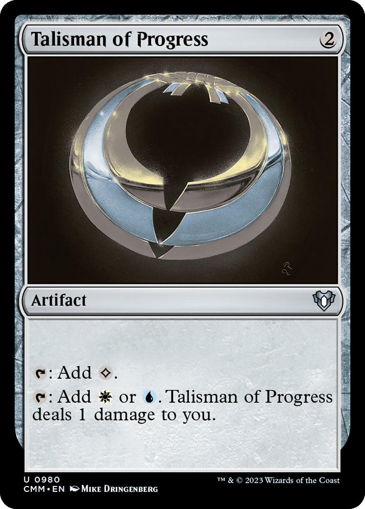 Talisman of Progress [Commander Masters] | Card Citadel