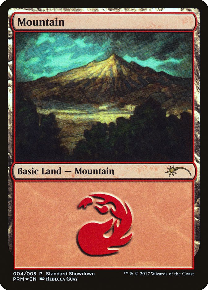 Mountain (Rebecca Guay) [Standard Showdown Promos] | Card Citadel