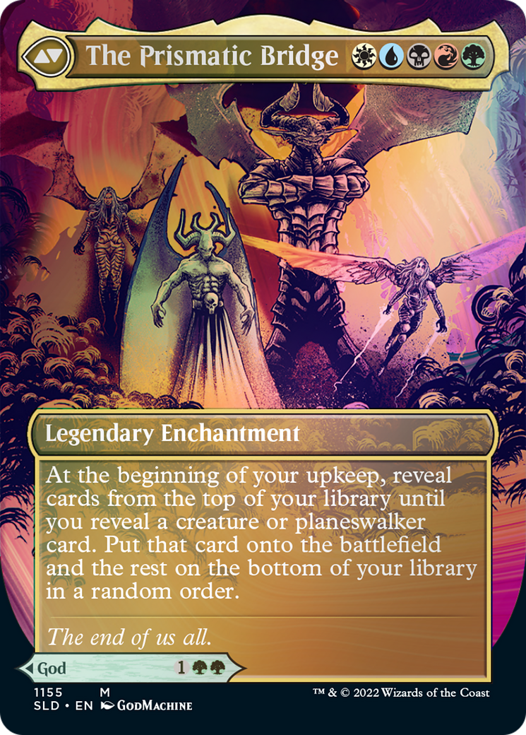 Esika, God of the Tree // The Prismatic Bridge (Borderless) [Secret Lair: From Cute to Brute] | Card Citadel