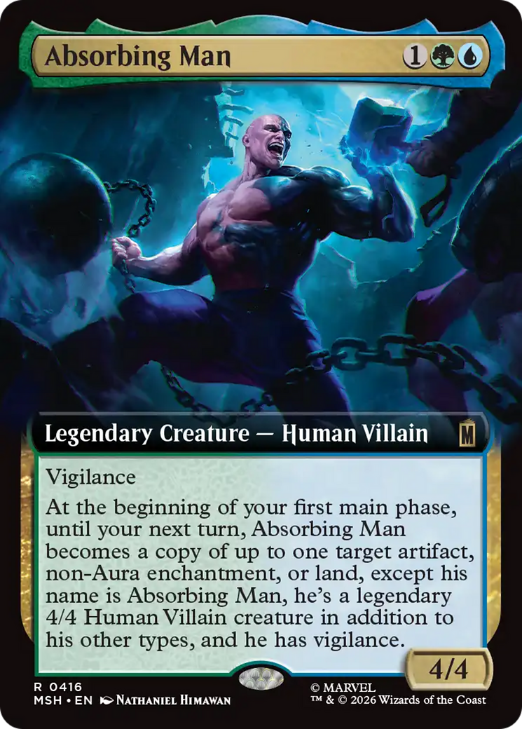Absorbing Man (Extended Art) [Marvel Super Heroes] | Card Citadel