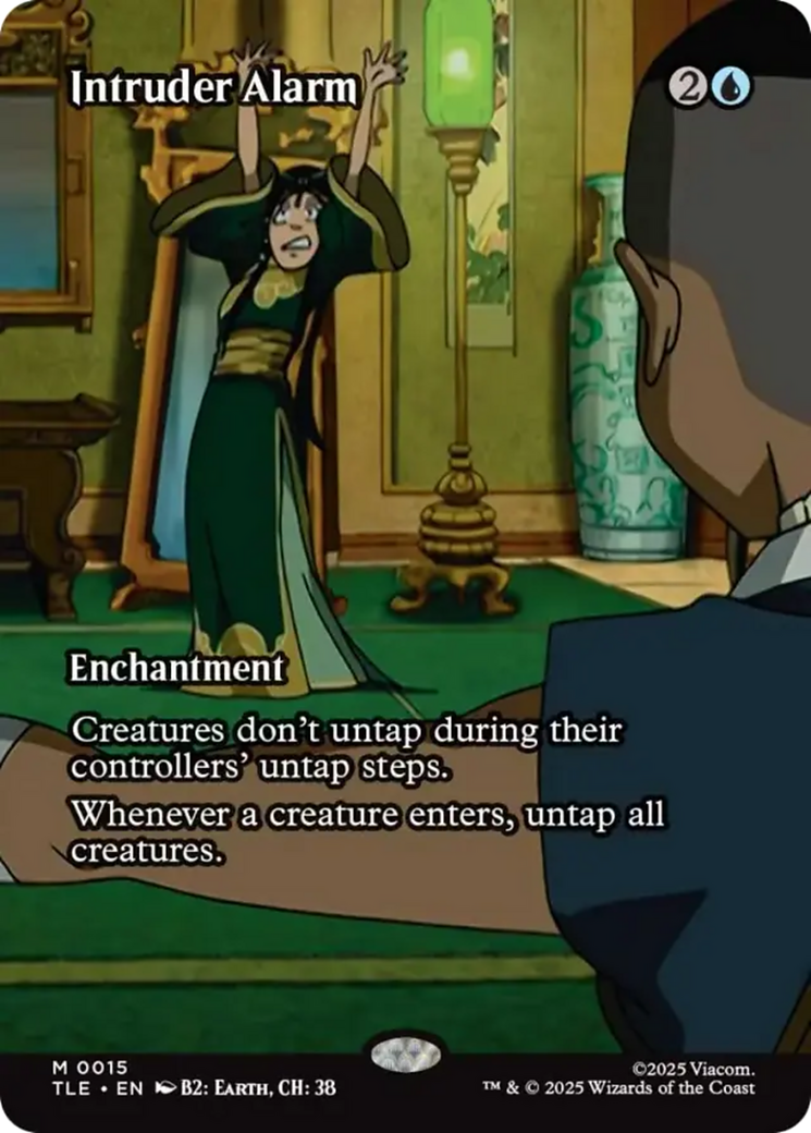 Intruder Alarm (Borderless) [Avatar: The Last Airbender: Eternal-Legal] | Card Citadel